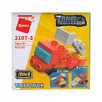 Іграшка Конструктор Qman Пожежний кран 3в1 33  деталі  2107-3