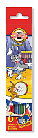 Олівці кольорові Koh-i-Noor Том і Джері 6 кольорів 3651006023KS