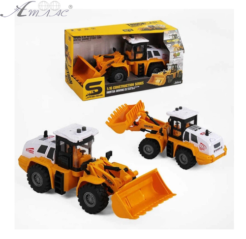 Іграшка Машинка Екскаватор Спецтехніка інерційна 30 см у коробці   129-1