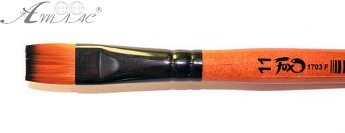 Пензлик синтетика Плоский № 11 художня  1703F 11