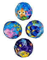 Іграшка М'яч Гравіті Бол стрибунець 63мм мультяшні  15985