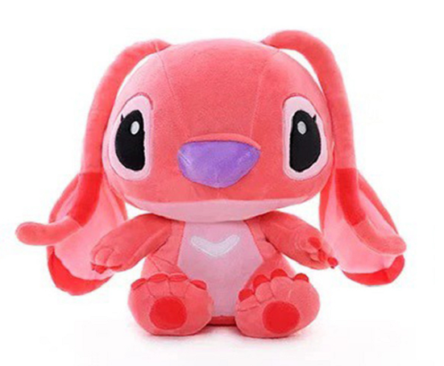 Игрушка мягкая Стич Ангел розовая 30 см  2273 фото 2