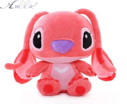 Іграшка М'яка  Стич Янгол рожева 30 см  2273 фото 2