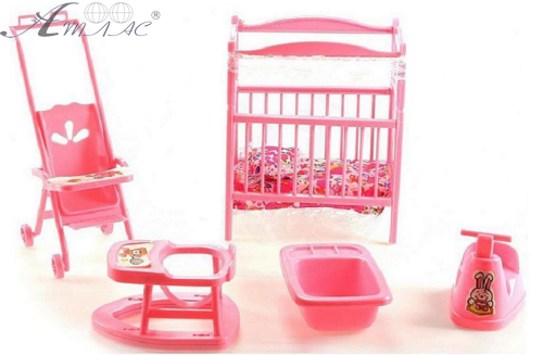 Игрушка Кукольная Мебель набор Gloria Детская комната 9409 Игрушка Кукольная Мебель набор Gloria Детская комната 9409