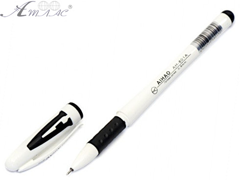 Ручка гелевая Aihao AH-801А черная 0,5 мм  02400
