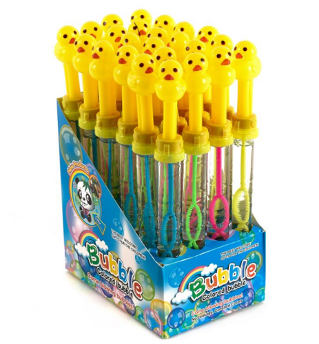 Игрушка Мыльные Пузыри в виде меча Зайка, Уточка  25см  09929 фото 2