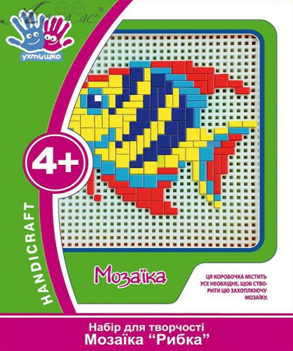 Набор для творчества Мозаика "Рыбка" 951047 Набор для творчества Мозаика "Рыбка" 951047