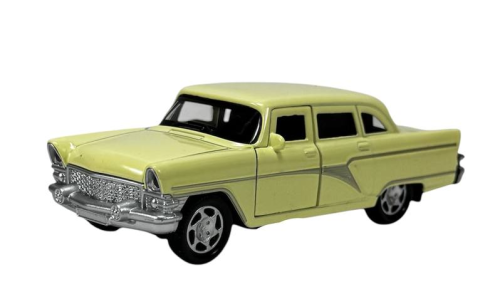 Машинка АвтоХіт ГАЗ 13 Чайка Бежевая металл инерционная 11см  М5670