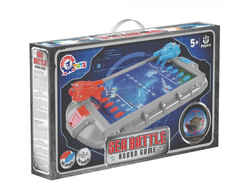 Игрушка Морской бой с металлическими шариками Технок  1110