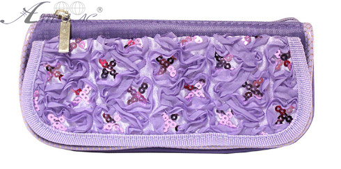 Пенал шкільний Leader бузковий HS-01087 Пенал шкільний Leader бузковий HS-01087