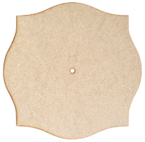 Основа для часов из МДФ № 10 Квадрат с округлостями 30 x 30 см AS-6510, М-2010