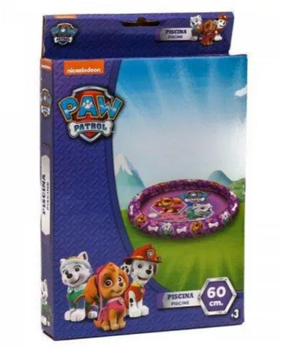 Бассейн мини надувной Щенячий патруль  круглый диаметр 60 см A-Toys  LA-2210 фото 2