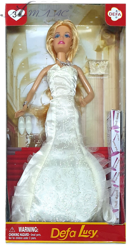 Лялька Defa Lucy У вечірній сукні 28 см  8270