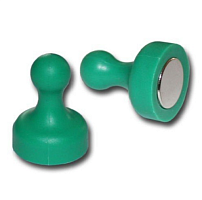 Магніт неодимимовий Пішак для дошки 19х25мм 1шт Зелений темний  02576