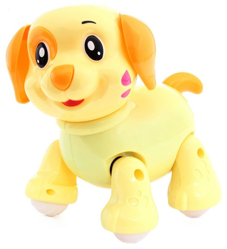 Игрушка Музыкальная Собака свет и звук,ездит  261  