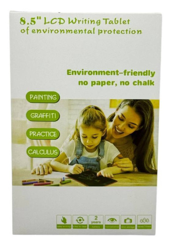 Игрушка Планшет рисуешь и стираешь кнопкой 22х14см  06162 фото 2