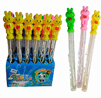 Іграшка Мильні Бульбашки у вигляді меча Зайчик, Качечка 25см  09929