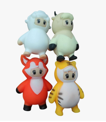 Игрушка Кукла в костюме Антистресс Сквиш  10 см микс  24-832