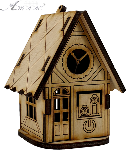 Домик с подсветкой № 11/6 свет - Медленное трехцветное переключение, сенсорный выключатель, фанера AS-5522, Е-030 фото 3 Домик с подсветкой № 11/6 свет - Медленное трехцветное переключение, сенсорный выключатель, фанера AS-5522, Е-030 фото 3