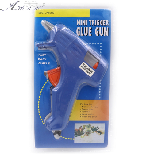 Пистолет для термоклея Small 7 мм 20W в блистере 0253DSCN Пистолет для термоклея Small 7 мм 20W в блистере 0253DSCN