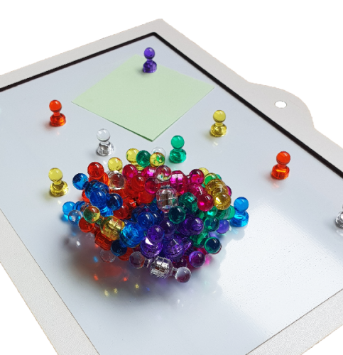 Магнит неодимимовый Пешка прозрачный для доски 16х11мм 1шт Желтый 06166 фото 2 Магнит неодимимовый Пешка прозрачный для доски 16х11мм 1шт Желтый 06166 фото 2