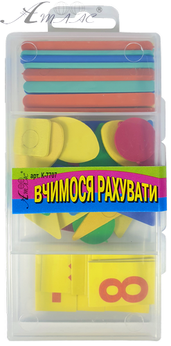 Набір "Вчимося Рахувати" Пластиковий AS-0060 фото 2