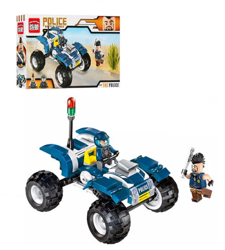 Игрушка Конструктор Полиция Police Series 139 деталей  1908