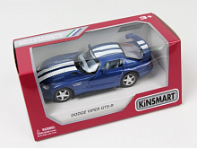 Машинка модель Kinsmart, Dodge Viper GTS-R KT5039W