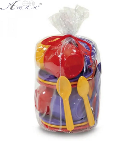 Игрушка Набор Посудки Юника для чаепития 18 предметов 16856 фото 2 Игрушка Набор Посудки Юника для чаепития 18 предметов 16856 фото 2