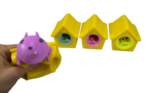 Игрушка прикол Мышка в домике  23-714