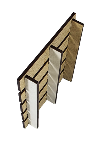 Подставка под чашку Поддон сувенирный односторонний из МДФ 9*9*1,5см AS-6037 фото 2