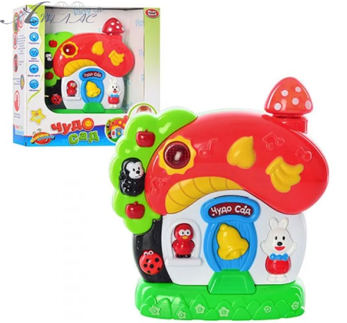 Розвиваюча іграшка Будиночок музичний Зайка Play smart 7575