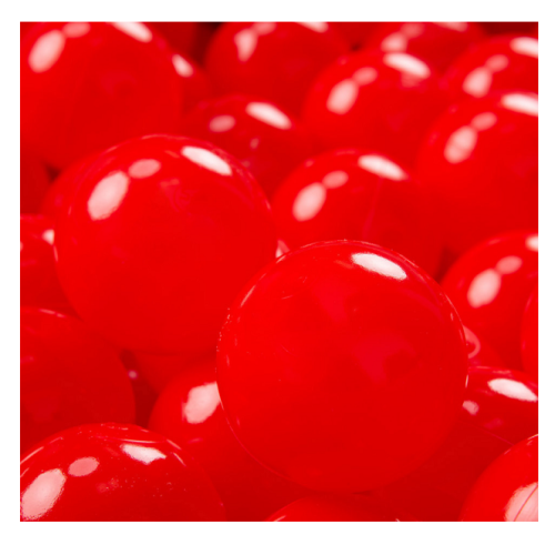 Игрушка Шар Красный для сухого бассейна 10 см 1шт  15950