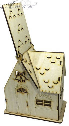 Будинок № 10 Скринька з відкидним дахом 17 х 10 х 19 см AS-4249, F-0114 фото 2