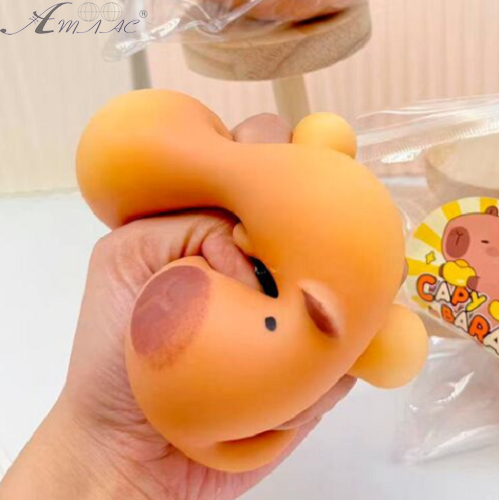 Игрушка антистресс Сквиш Капибара 8 см  1032-2 фото 2