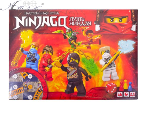 Игра Настольная "Ninjago"  37 х 25 х 2.5 см  08783