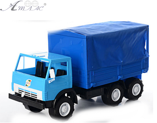 Іграшка Машинка Камаз Тентований Червоного кольору 45 см 488 Оріон