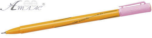 Ручка капілярна Rystor № 5 Рожева пастельна 0,4 мм RC-04