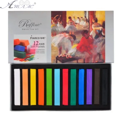 Пастель суха Marco Raffine fine art 12 кольорів 7300-12CB