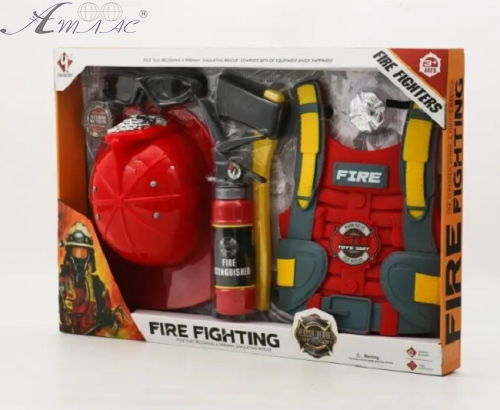 Игрушка Набор Пожарного большая коробка F015C фото 2 Игрушка Набор Пожарного большая коробка F015C фото 2