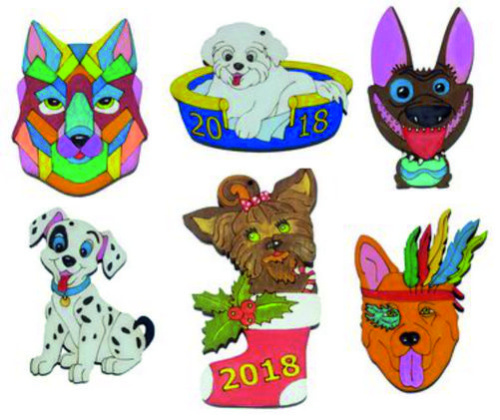 Фигурка фанерная - Песик №  6 далматин 75 х 60 мм  AS-4782 фото 2