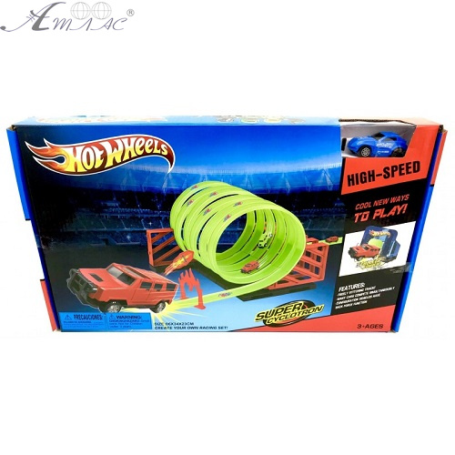 Іграшка Трек HotWheels, СПІРАЛЬ 86*34*23см. HW218