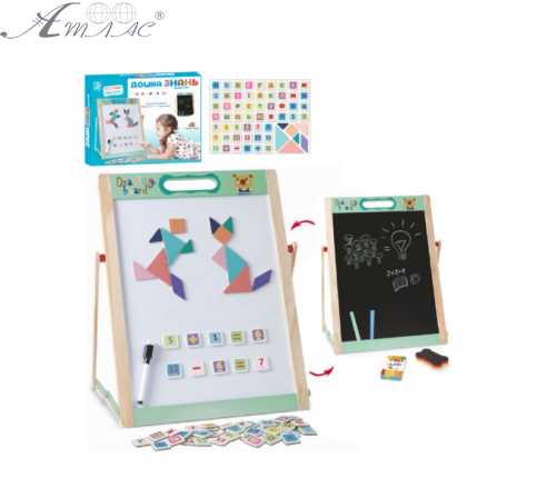 Іграшка Дерев'яна Дошка знань Версія 1,03 44 см MD1380 Іграшка Дерев'яна Дошка знань Версія 1,03 44 см MD1380