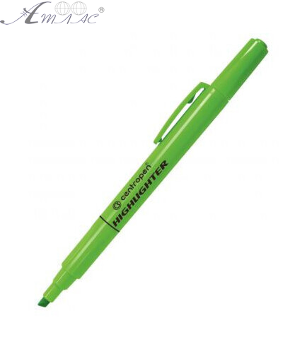 Маркер текстовый Centropen Ergo Зеленый 8722/04 Маркер текстовый Centropen Ergo Зеленый 8722/04