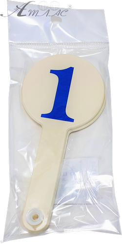 Віяло Цифр НОВЕ від 1 до 10, білий пластик AS-0005, К-7375 фото 3 Віяло Цифр НОВЕ від 1 до 10, білий пластик AS-0005, К-7375 фото 3