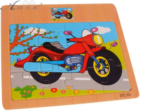 Іграшка Пазл тваринні, техніка 17 х 15см  1090 фото 5