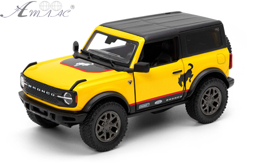 Машинка Kinsmart Ford Bronco кабріо 2022 рік KT5438WFA Машинка Kinsmart Ford Bronco кабріо 2022 рік KT5438WFA