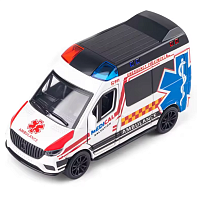 Іграшка Машинка Швидка Допомога метал інерційна 11,5 см  К147А29