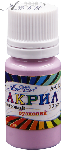 Фарба акрилова Атлас 10 мл - Бузкова AS-1103, А-013