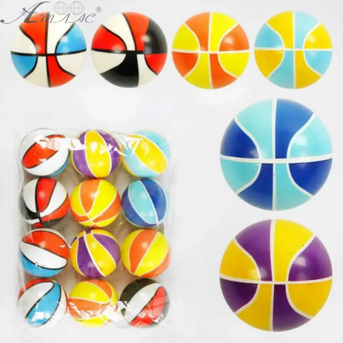 Іграшка М'ячик м'який фомовий 7,5 см Кольоровий  14991